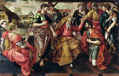Eliezer Asking for Rebecca to Marry Isaac by Maarten de Vos